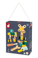 Drewniany zestaw konstruktorski Brico'kids 50 el. Janod