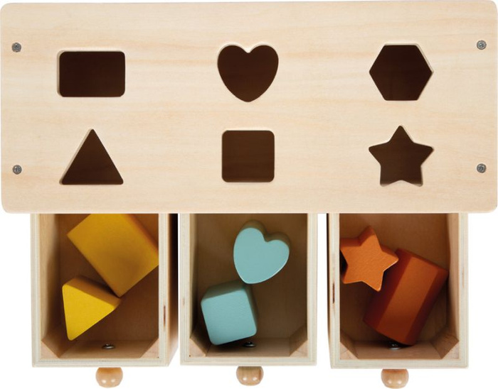 Sorter szufladkowy dla dzieci Montessori Small Foot