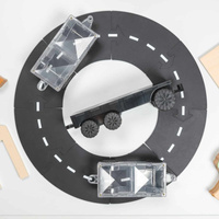 Klocki magnetyczne Connetix Rainbow Transport Pack 50 el.