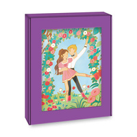 Artystyczny zestaw kreatywny Złote kontury Tancerki  Janod