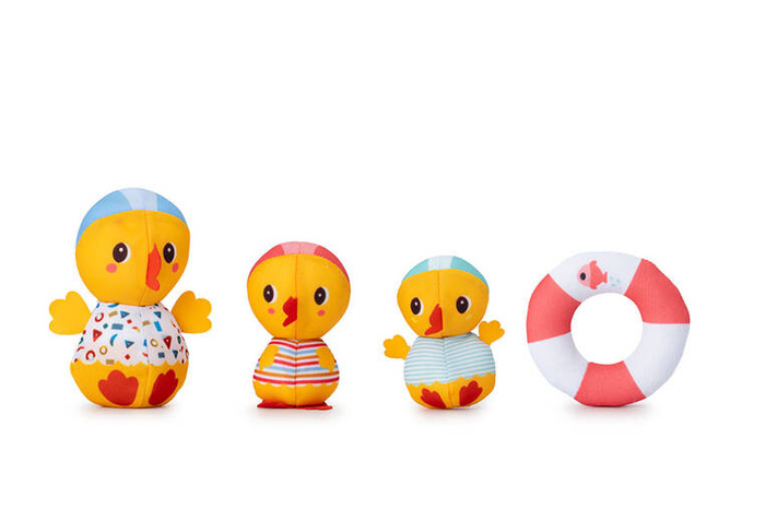 3 kaczuszki do kąpieli Nauka pływania Lilliputens