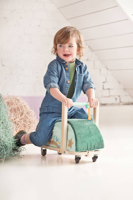 Drewniany jeździk z torebką Smok Joe LILLIPUTIENS