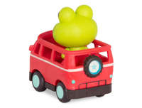 Zestaw miękkich autek sensorycznych do rączki Light Up Cars B.toys