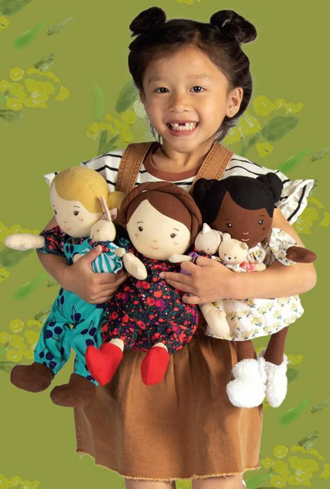 Harper lalka z małym przyjacielem misiem Manhattan Toy