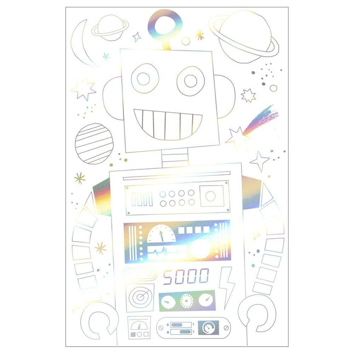 Plakaty-kolorowanki Kosmos Meri Meri