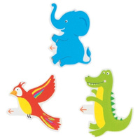 Miarka wzrostu z klamerkami Balon ze zwierzątkami Goki