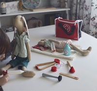 Zestaw lekarza z 10 akcesoriami, Janod