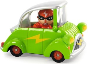 Metalowe autko Crazy Motors Green Flash Djeco