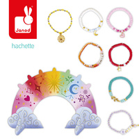 Zestaw do tworzenia biżuterii ze stojakiem Bransoletka na każdy dzień tygodnia Janod 