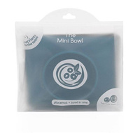 Silikonowa miseczka z podkładką 2w1 Mini Bowl niebieska EZPZ
