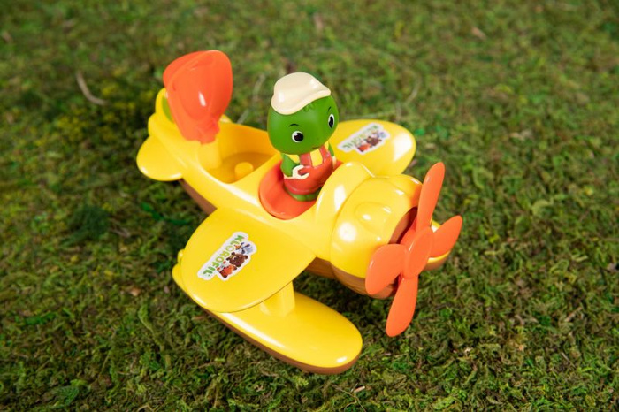 Samolot hydroplan ruchome śmigła Klorofil