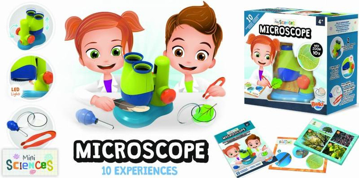 Mini MIKROSKOP dla dzieci 9003 Buki