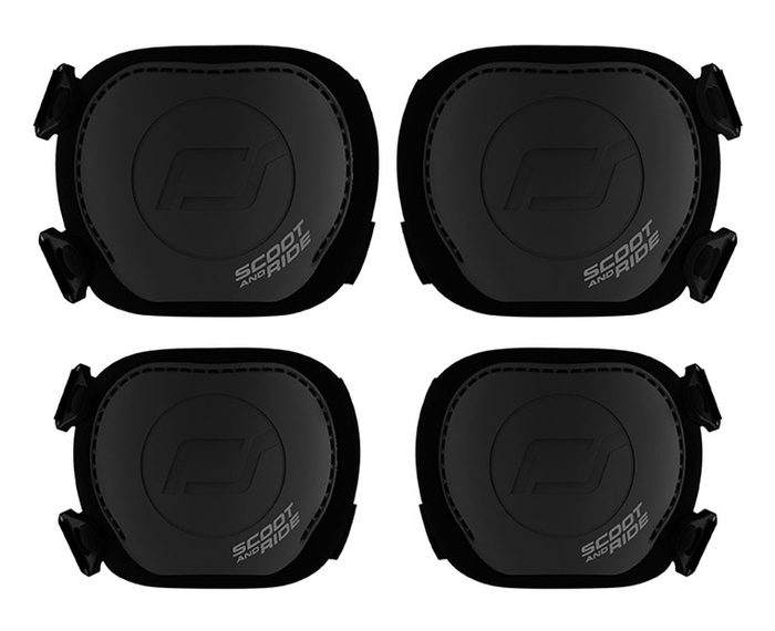 SCOOTANDRIDE Zestaw ochraniaczy dla dzieci S Black
