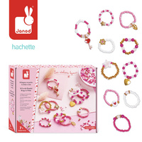 Zestaw kreatywny robienie Pierścionków z koralików Janod