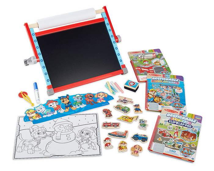 Naklejki wielokrotnego użytku Psi Patrol Puffy Sticker - Adventure Bay Melissa and Doug