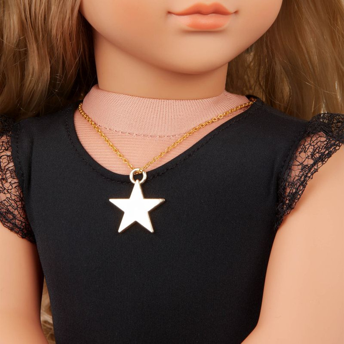 Lalka Stella 46cm z dodatkowymi ubrankami i akcesoriami Elegancki zestaw prezentowy Our Generation