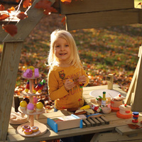 Drewniany Food Truck dla dzieci outdoor Erzi