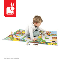 Miękka mata do zabawy z drogą Wieś Cross Roads Janod