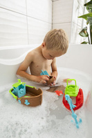 Zabawkowy kuter rybacki 3 w 1 Klorofil, statek i figurka