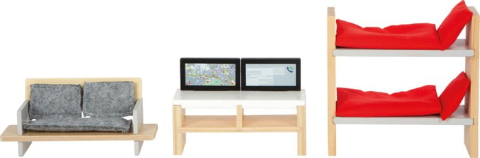 Straż Pożarna z wyposażeniem dźwiękiem i światłem Small Foot