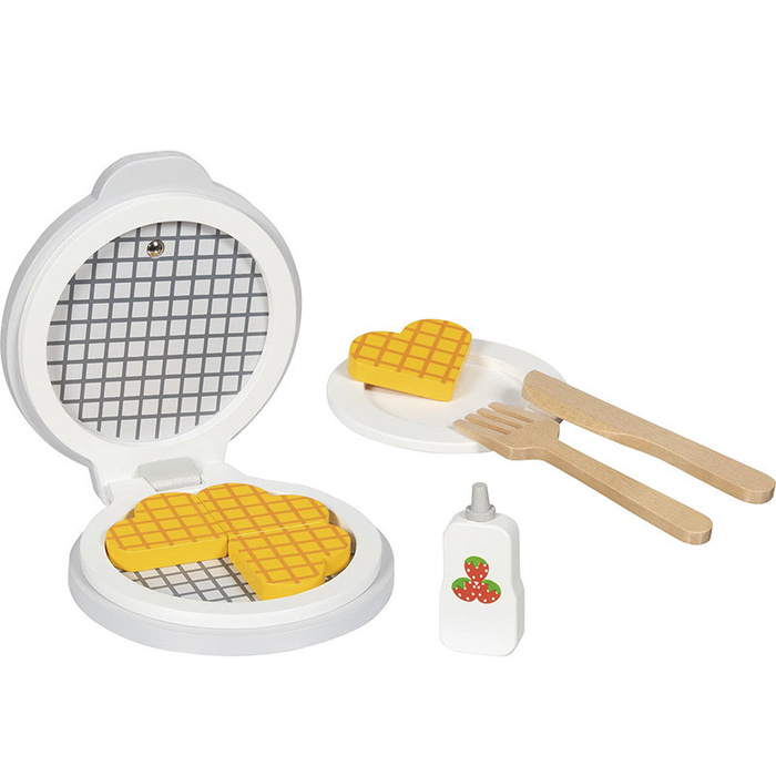 Gofrownica z akcesoriami dla dzieci drewniana Goki