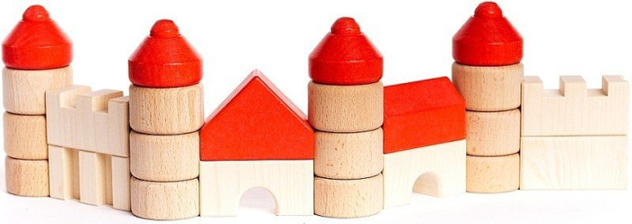 Klocki drewniane. Zamek na palikach, Bajo