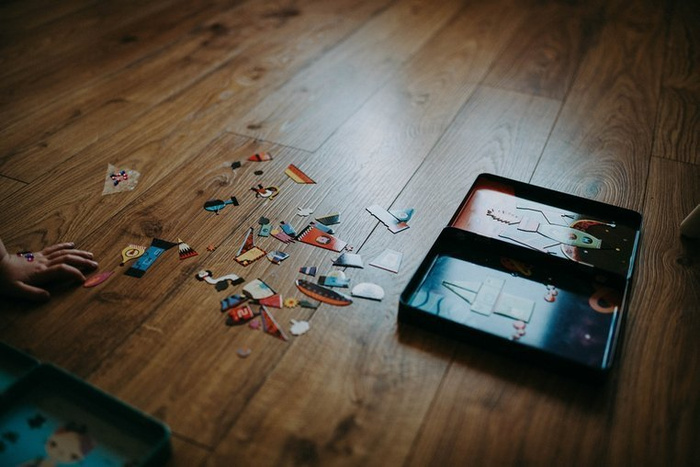 Magnetyczna układanka Rakiety kosmiczne Mudpuppy