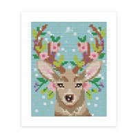 Haft diamentowy mozaika Jeleń Janod