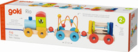 Drewniana zabawka do ciągnięcia dla dzieci Pociąg Rio Goki