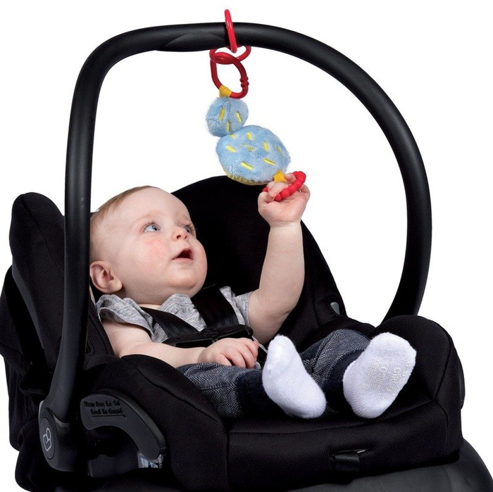 Pluszowa zawieszka do wózka z gryzakiem Kaktusowy ogród Manhattan Toy