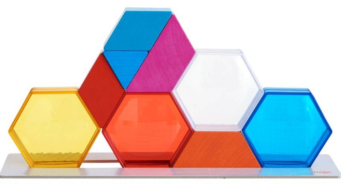 Układanka dla dzieci Kryształowe barwy Haba