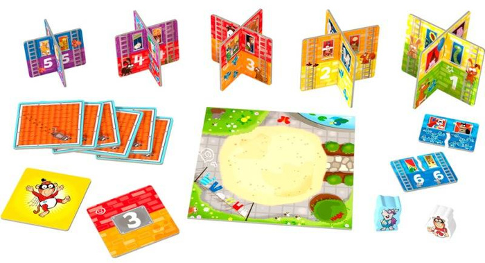 Moja Pierwsza Gra Rhino Hero Junior Haba