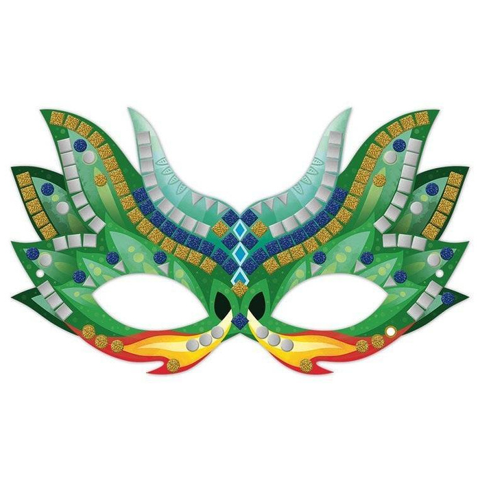 Zestaw kreatywny dla dzieci Mozaika Maski 7+ Janod