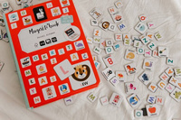 Magnetyczna układanka Polski Alfabet Magnetibook Janod