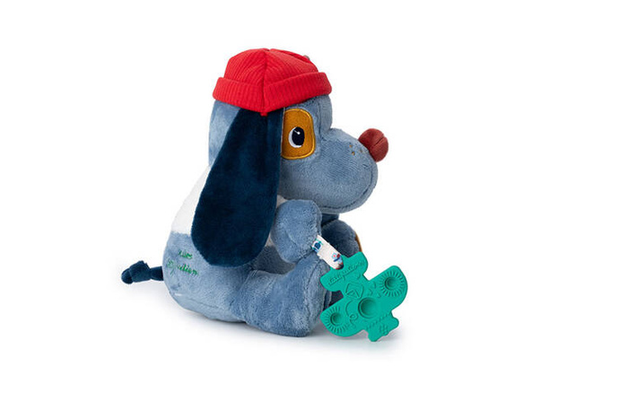 Przytulanka aktywizująca wielofunkcyjna Piesek Jules Lilliputiens