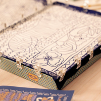 Zestaw artystyczny Malowanie na jedwabiu AGA Atelier 10 Djeco