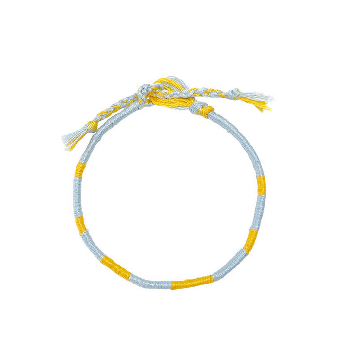 Zestaw kreatywny robienie biżuterii Tęczowe bransoletki 30 szt. Janod