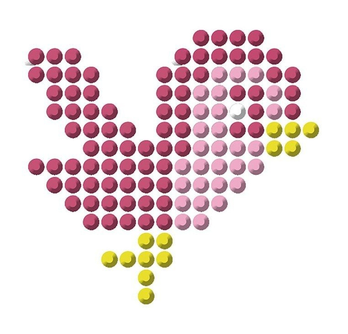 Zestaw kreatywny Cudowne kryształki Naklejki 7+, Janod