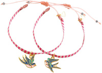 Zestaw DIY do tworzenia bransoletek przyjaźni Ptaki Djeco