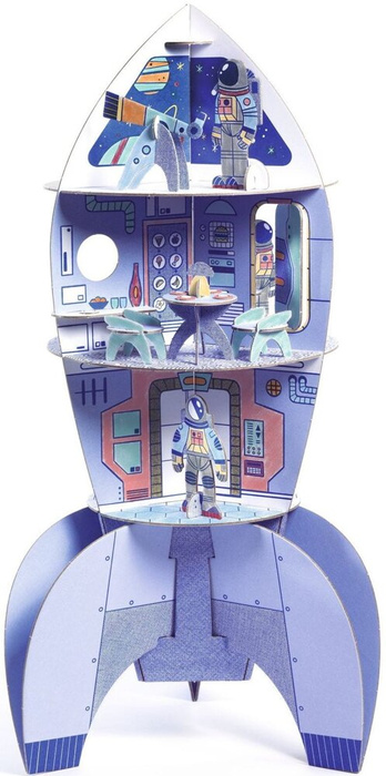 Rakieta kosmiczna zestaw zrób to sam Djeco