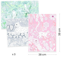 Obrazy do kolorowania w teczce Dżungla Djeco