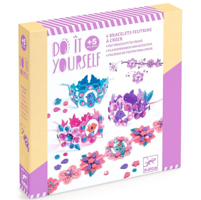 Zrób to sam 4 bransoletki przyjaźni Djeco