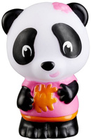 Zestaw 4 figurek rodzina misiów panda Klorofil