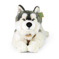 Maskotka dla dzieci pies Husky 60 cm Rappa 