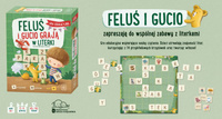 Edukacyjna gra językowa Feluś i Gucio grają w literki Nasza Księgarnia
