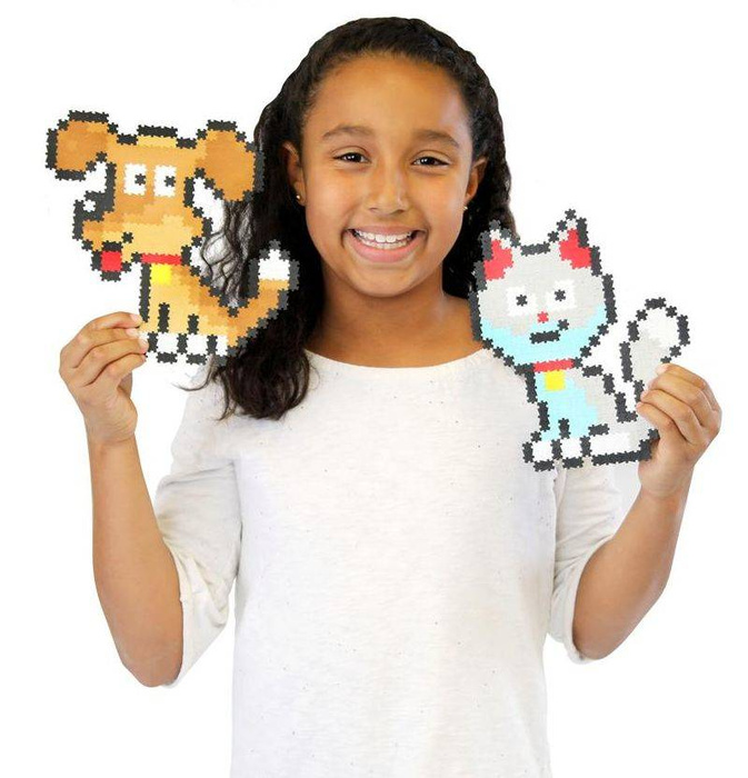 Puzzelki Pixelki Jixelz Zwierzęta Domowe 700 elementów