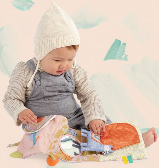 Miękka książeczka Przygody Lamy Manhattan Toy