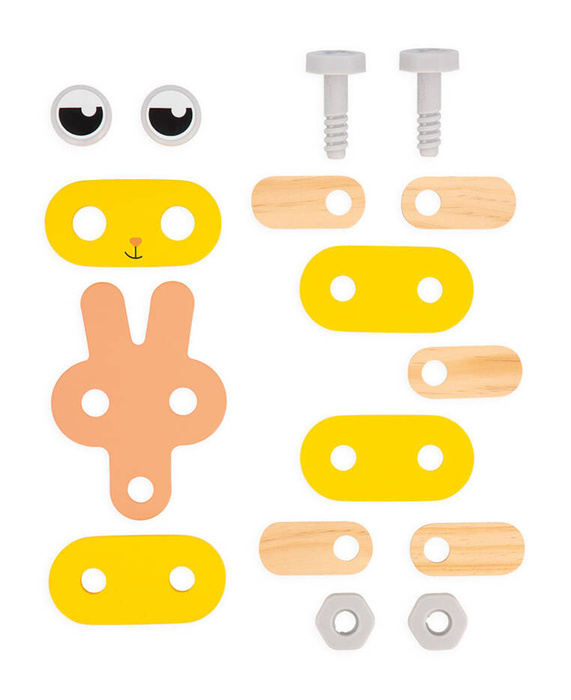 Drewniane zwierzątka do składania Brico'Kids Janod