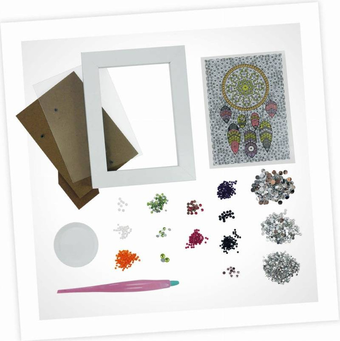 Mozaiki z kryształków - ŁAPACZ SNÓW DP006 Buki