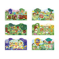 Książeczka z naklejkami Ogród Janod